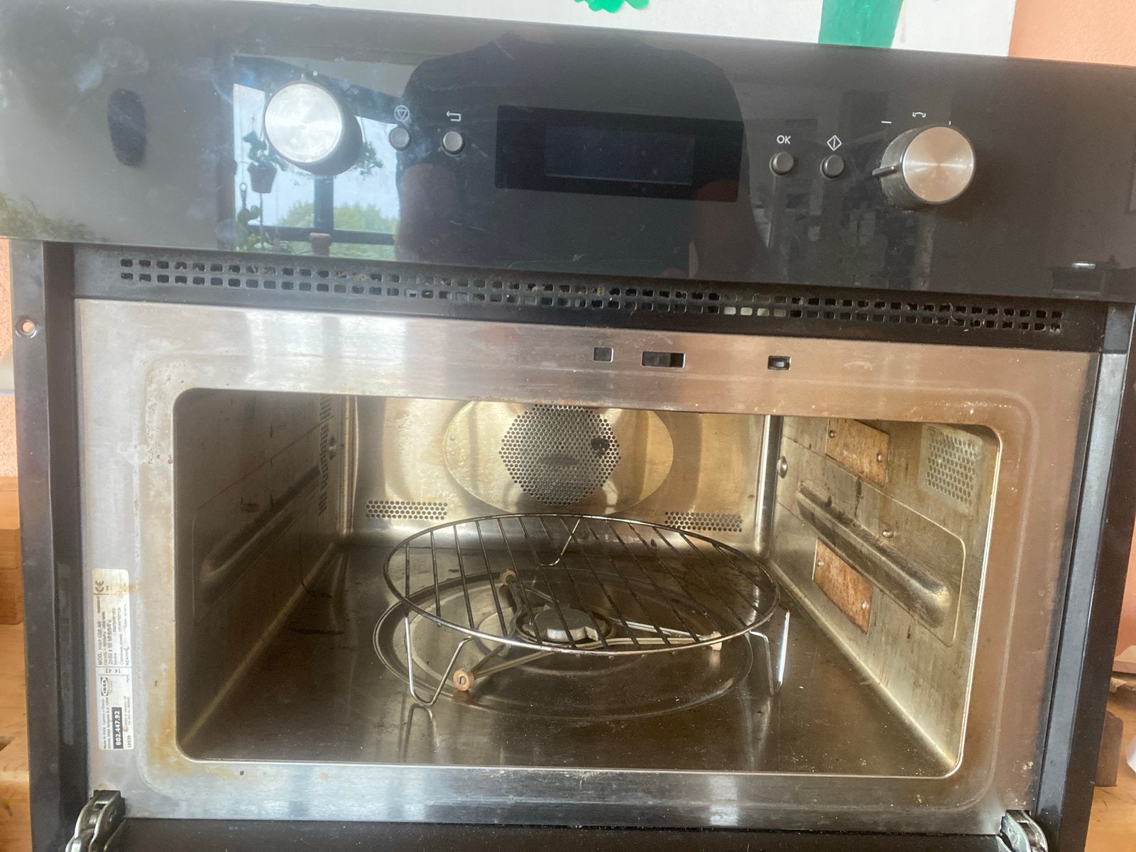 IKEA Combimagnetron - magnetron Defect oven perfect, 60 cm of meer, Ophalen of Verzenden, Inbouw, Draaiplateau