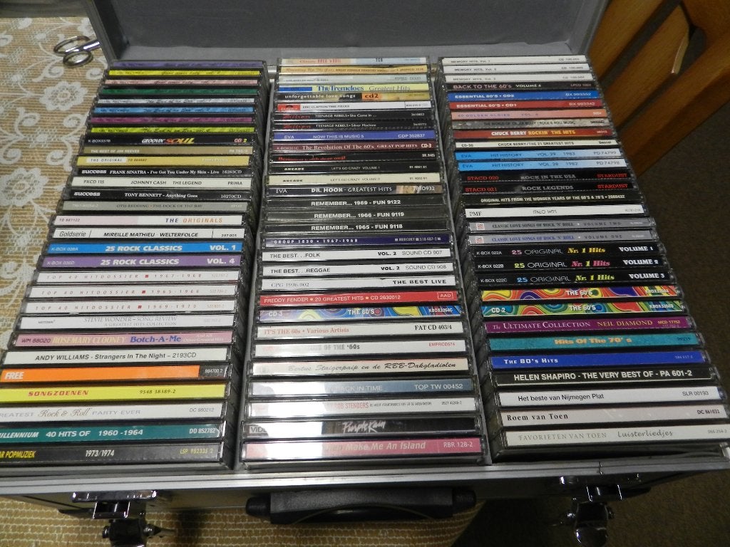 KOFFER VOL MET CD'S, Cd's en Dvd's, Ophalen of Verzenden, Pop