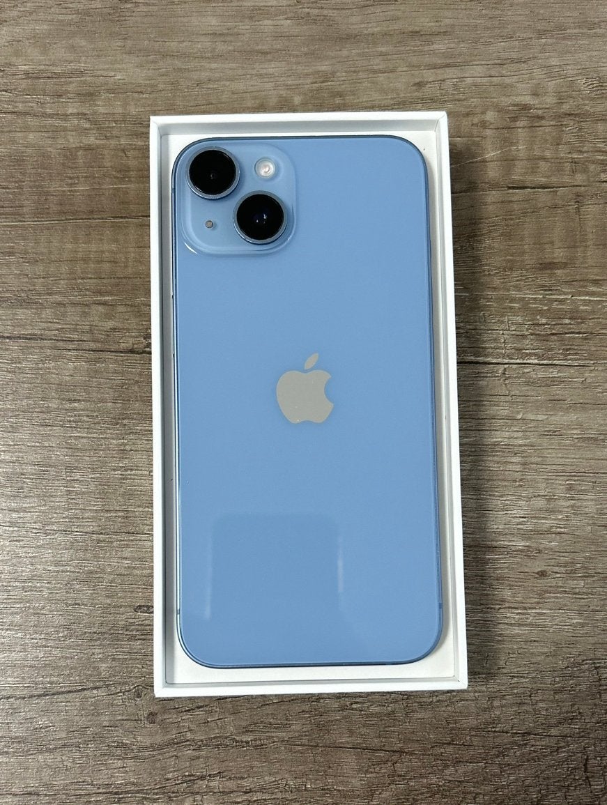iPhone 14 256GB Blauw – KRASVRIJ!, 256 GB, Blauw, Ophalen of Verzenden, Zo goed als nieuw