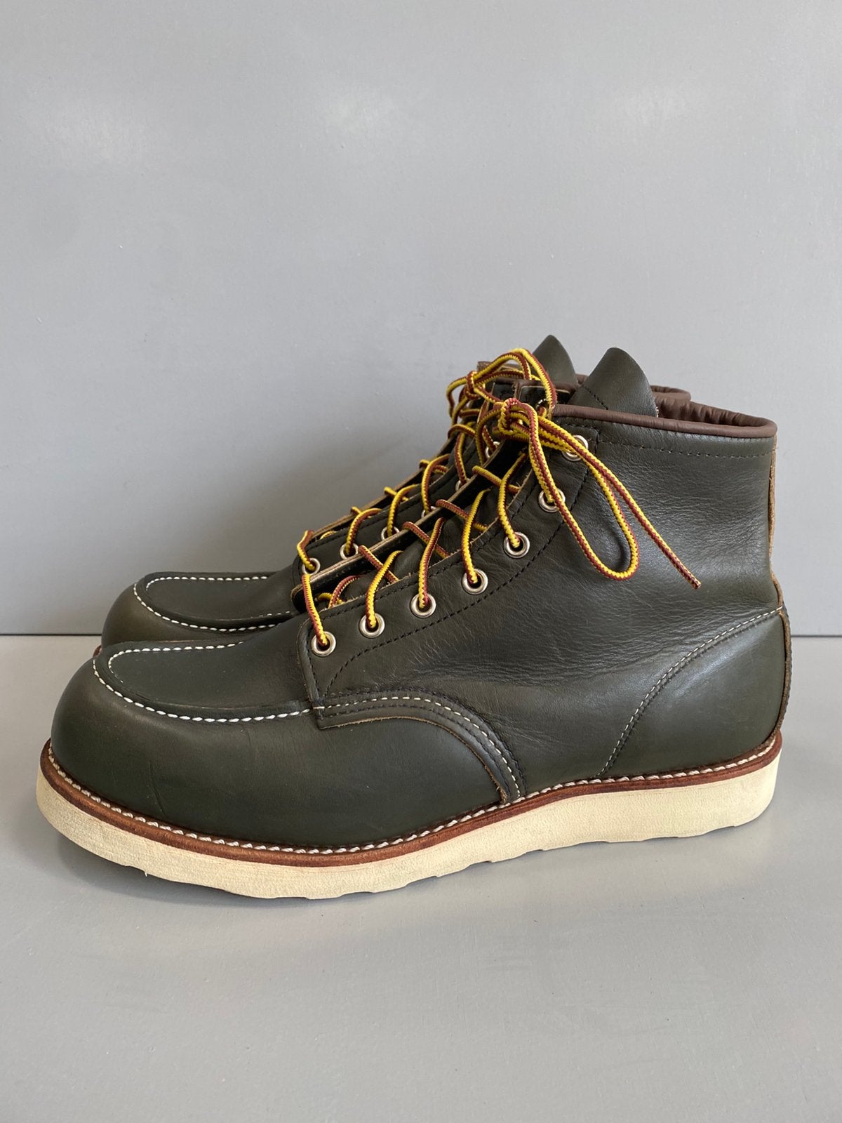 Red Wing 8180 Kangatan Green moc toe US11D/EU44,5, Kleding | Heren, Overige kleuren, Boots, Ophalen of Verzenden, Zo goed als nieuw
