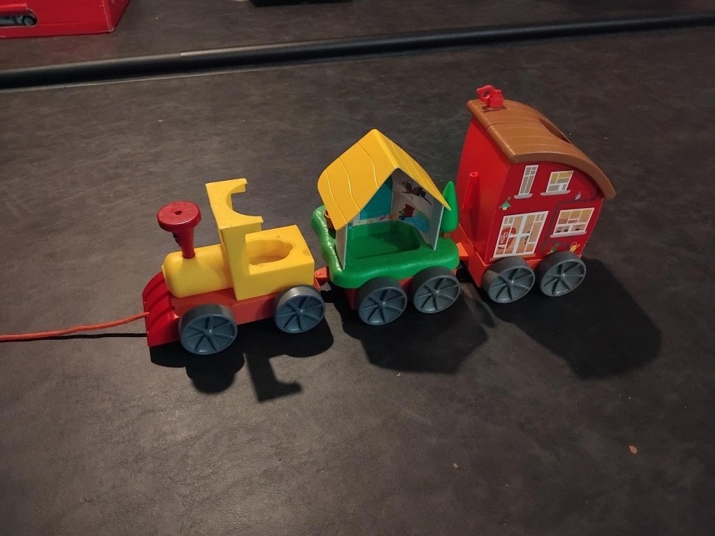 bing trein, Ophalen, Gebruikt