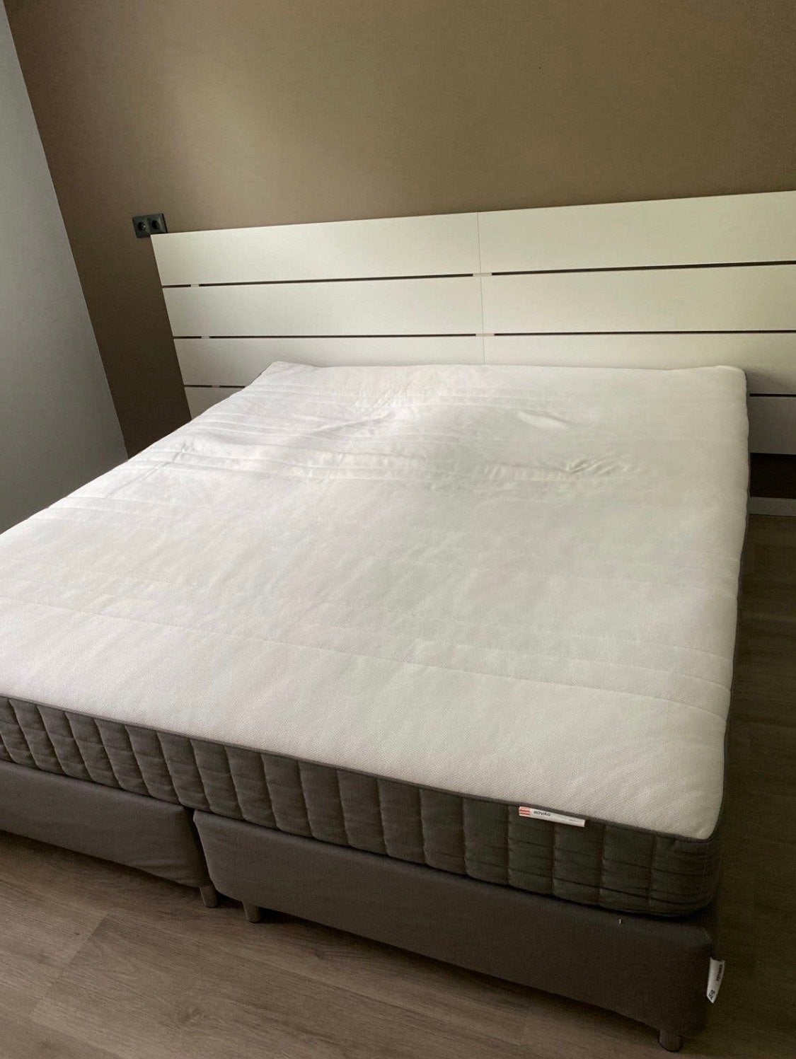 IKEA ESPERVAR Boxspring 180x200 met matras, Ophalen, Gebruikt, Tweepersoons, 180 cm
