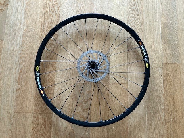 26-inch Atb voorwiel Cannondale Lefty, Wiel, Ophalen of Verzenden, Zo goed als nieuw, Aluminium