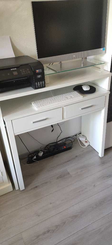 Computerbureau, Ophalen, Gebruikt, Modern, 70 tot 120 cm