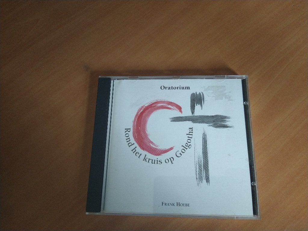 CD Frank Hoebe. Oratorium. Rond het kruis op Golgotha, Ophalen of Verzenden, Zo goed als nieuw, Overige genres