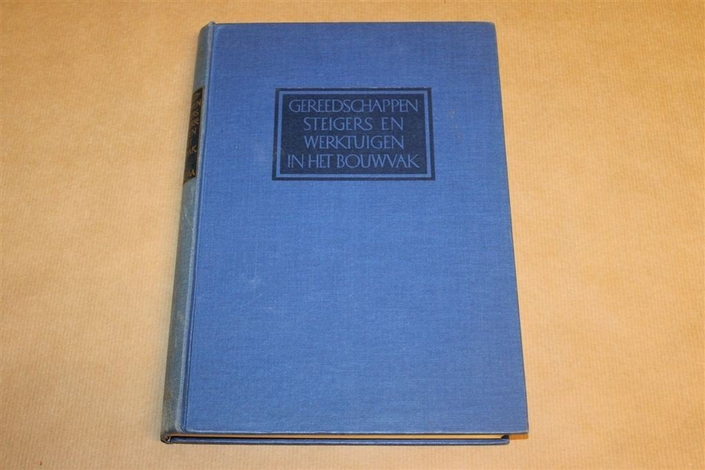 Gereedschappen en Steigers — Jellema Leerboek Bouw, 1965, Ophalen of Verzenden, Gelezen, Bouwkunde