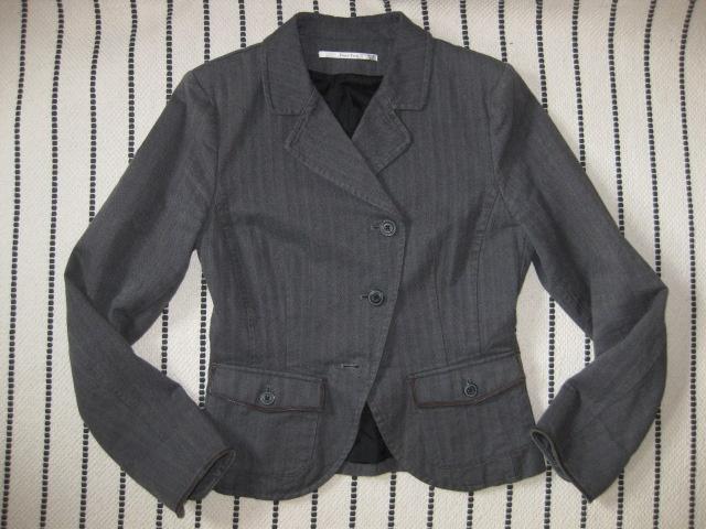 Part Two jasje tweed, grijs, getailleerd, maat 38, Maat 38/40 (M), Ophalen of Verzenden, Zo goed als nieuw, Jasje