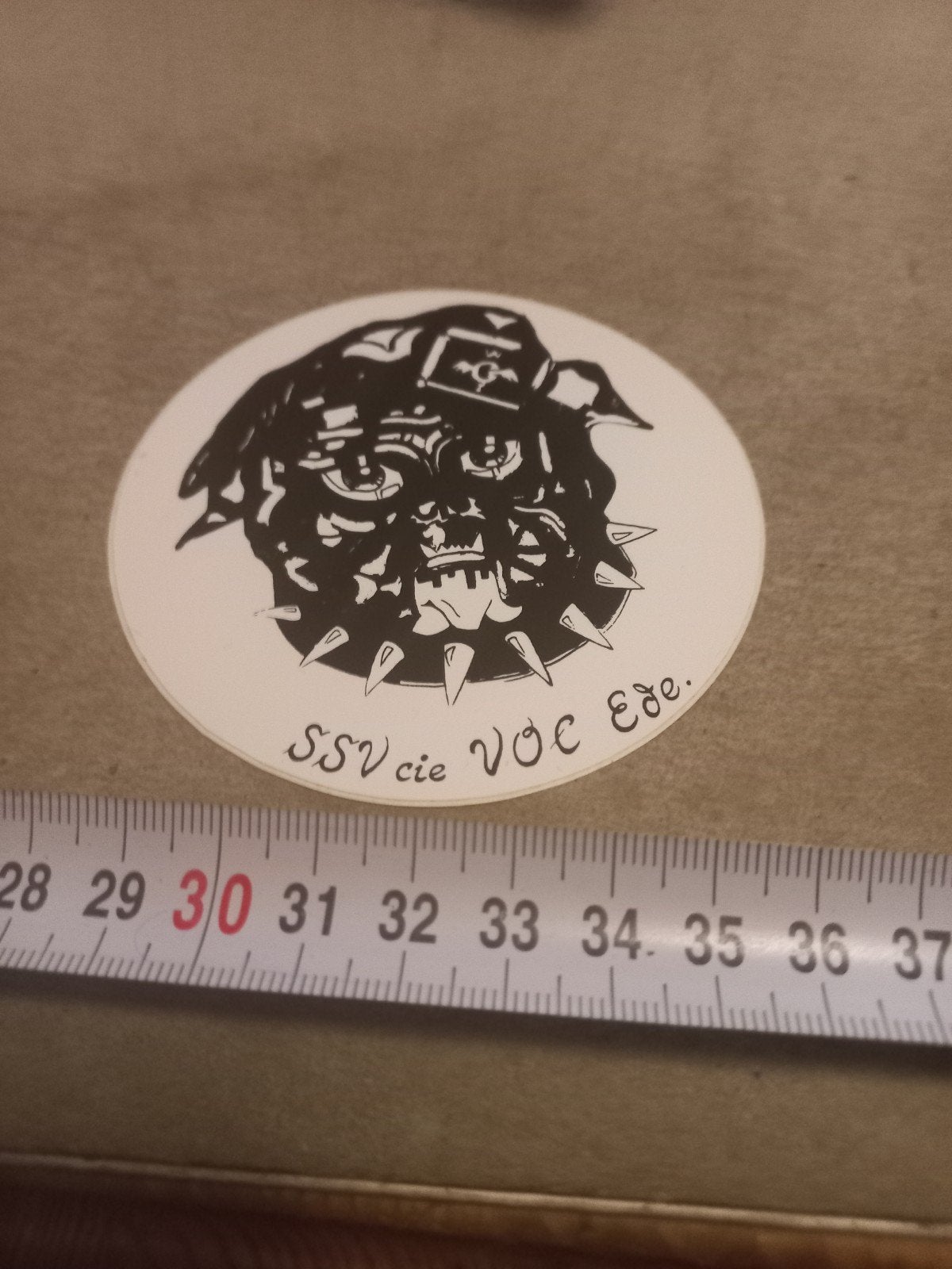 SSV cie VOC Ede Sticker - Uniek Design, Ophalen of Verzenden, Nieuw, Overige typen