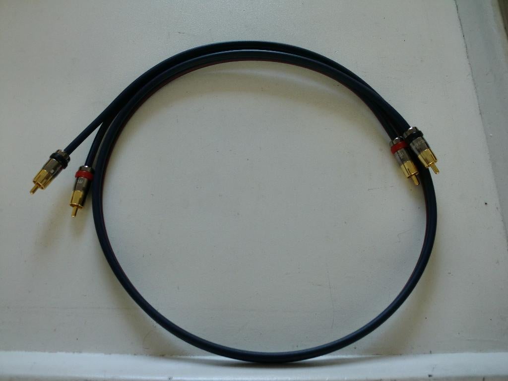 Rca kabel High end Audioquest ITA CL3 24 Interlinks, Ophalen of Verzenden, Zo goed als nieuw, Minder dan 2 meter, Interlink-kabel