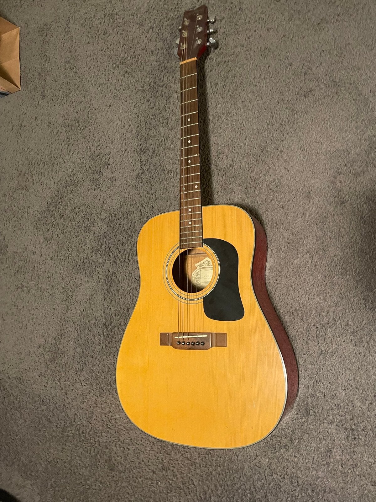 Washburn D-10 N Western Gitaar -, Ophalen, Zo goed als nieuw, Western- of Steelstringgitaar