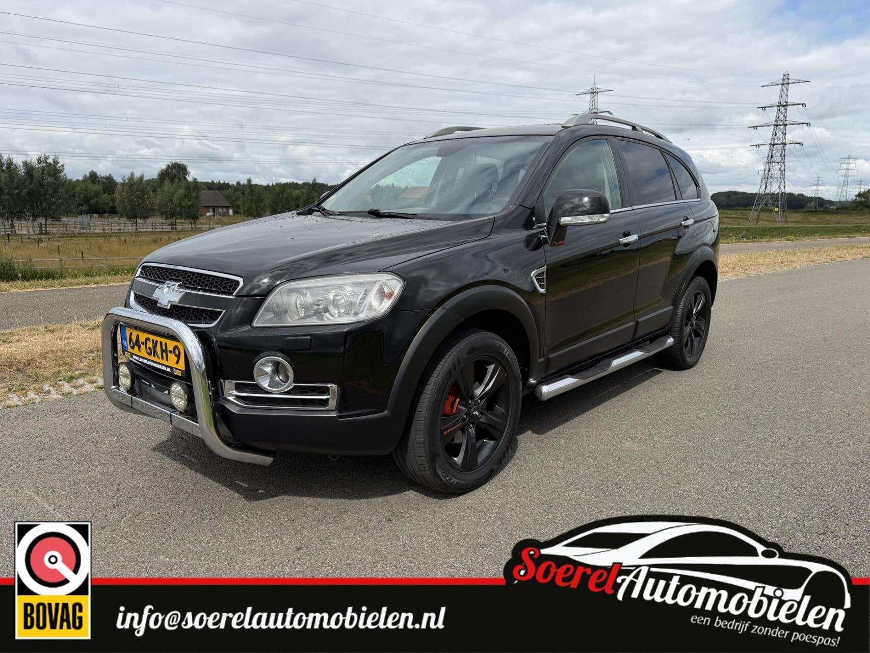 Chevrolet Captiva 3.2i Sport AUTOMAAT, Auto's, 1780 kg, 3195 cc, Gebruikt, 7 stoelen