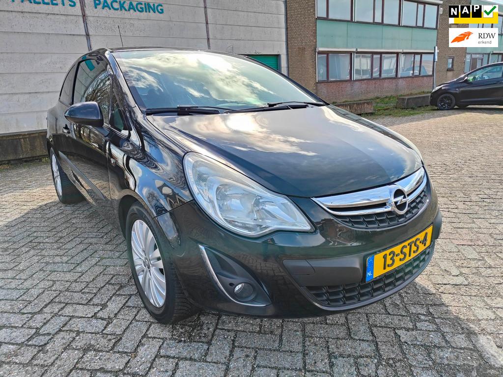 Opel Corsa 1.2-16V Cosmo, Euro 5, 4 cilinders, 1229 cc, Zwart