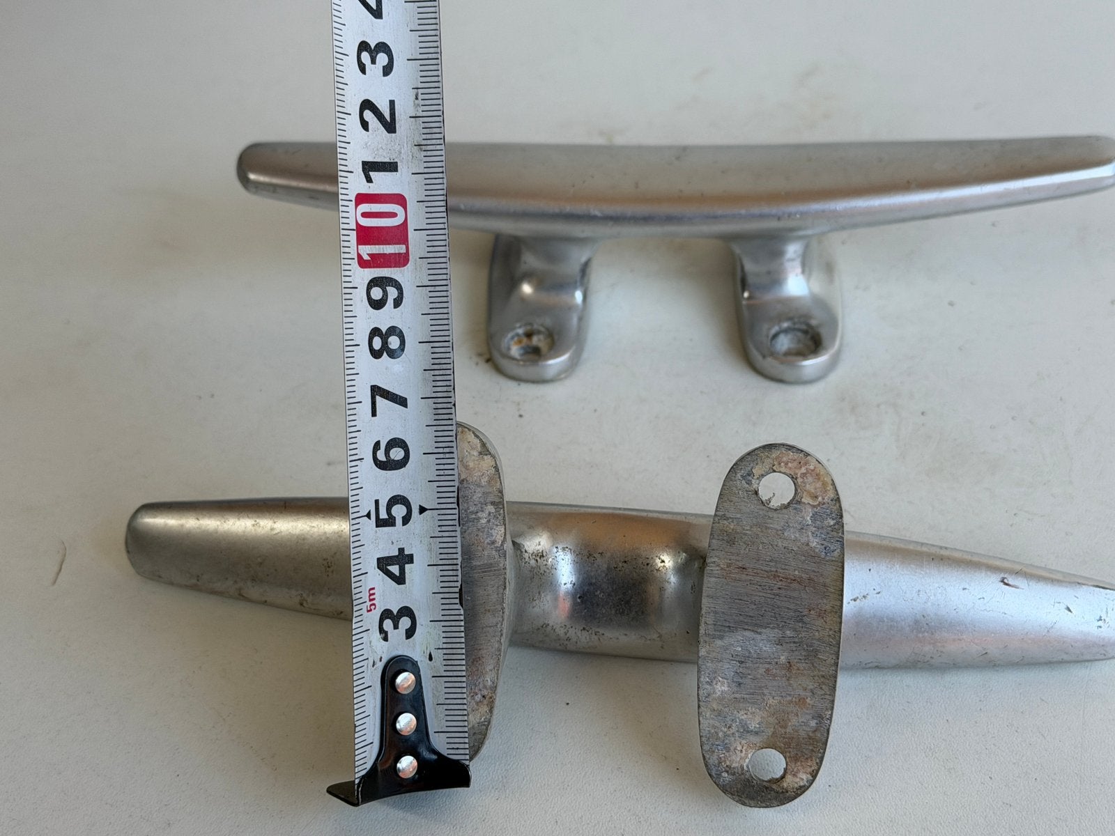 2 x Aluminium kikker 20 cm, Ophalen of Verzenden, Gebruikt, Overige typen