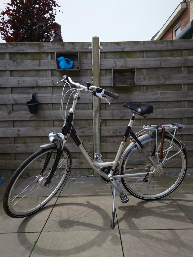 Gazelle Excellent Medeo Damesfiets 53 cm, Ophalen, Gebruikt, Velgrem, Versnellingen