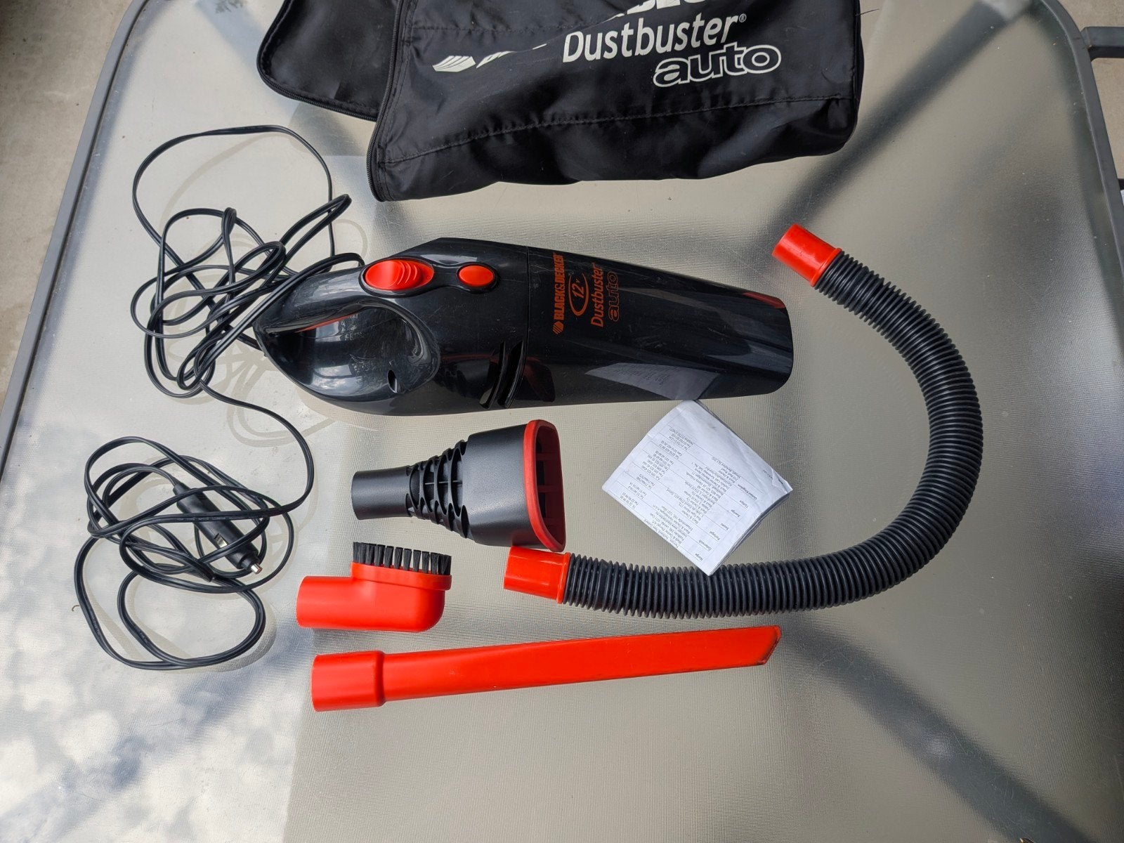 Black&Decker autostofzuiger, Ophalen, Zo goed als nieuw