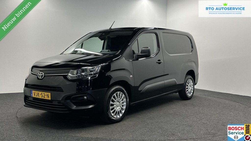 Toyota PROACE CITY 1.2 Turbo Professional Long CAMERA-CRUISE, Auto's, Stof, Gebruikt, Euro 6, 1199 cc