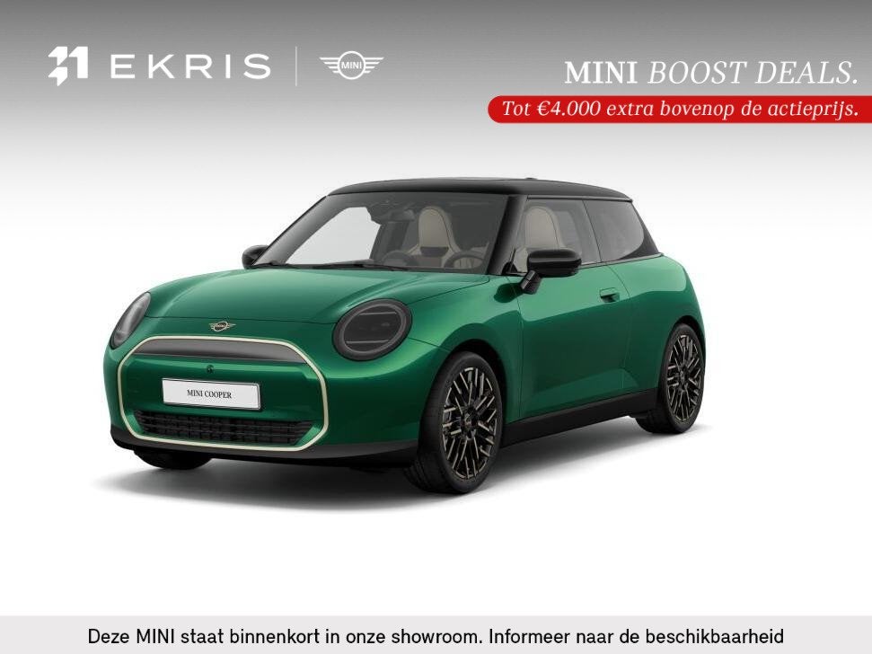 MINI 3-Deurs Cooper E Favoured | Pakket L, Auto's, Mini, 41 kWh, 4 stoelen, Nieuw, 184 pk