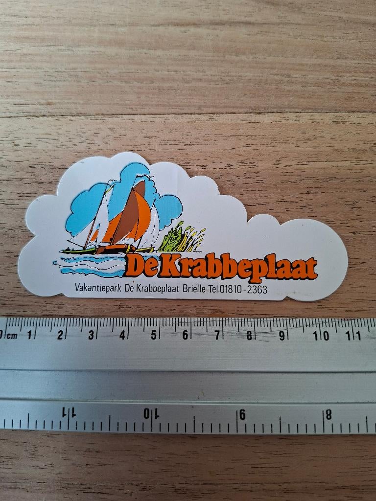 Sticker Brielle, Ophalen of Verzenden, Zo goed als nieuw, Overige typen