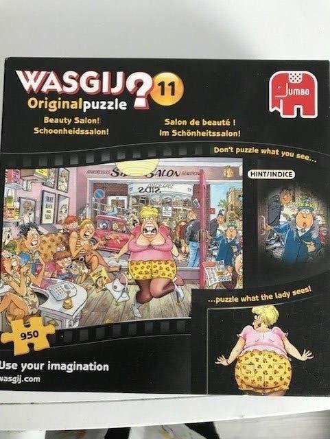 Wasgij en Wacky World puzzels, Ophalen, 500 t/m 1500 stukjes, Zo goed als nieuw, Legpuzzel
