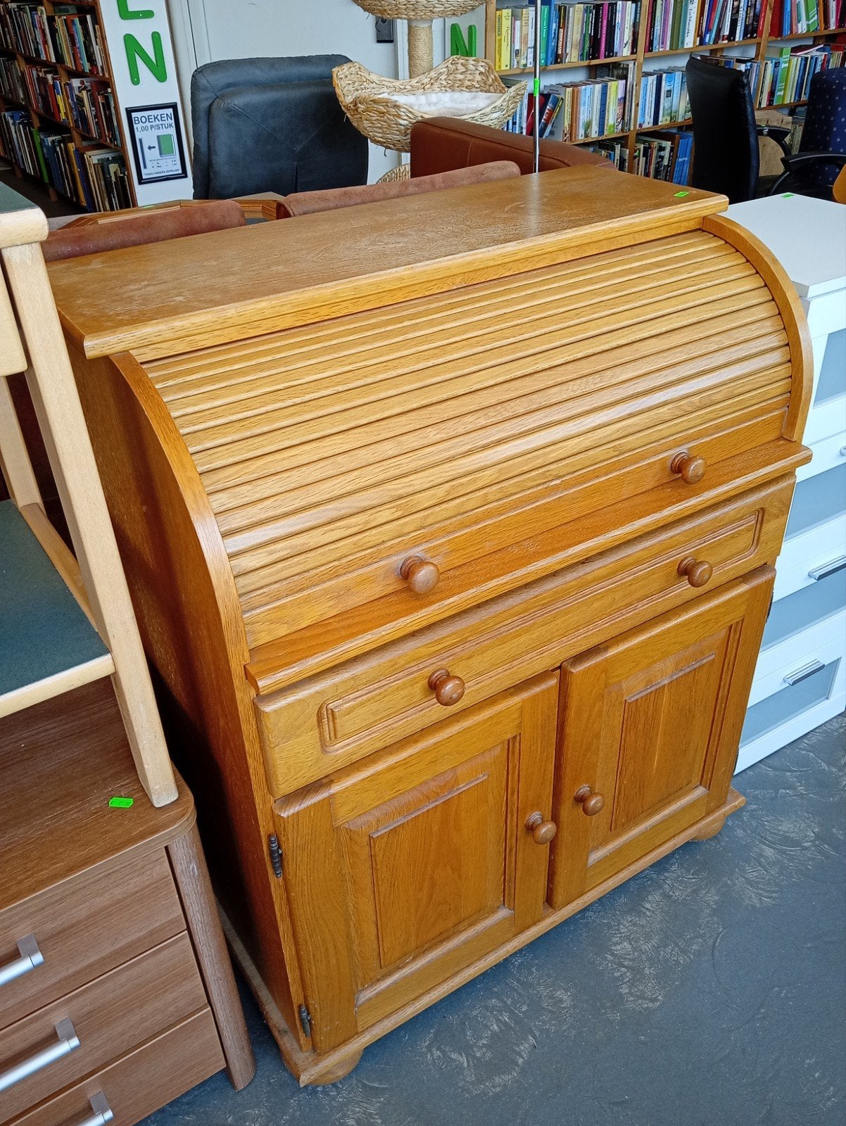 Secretaire, hout, meubel, Ophalen