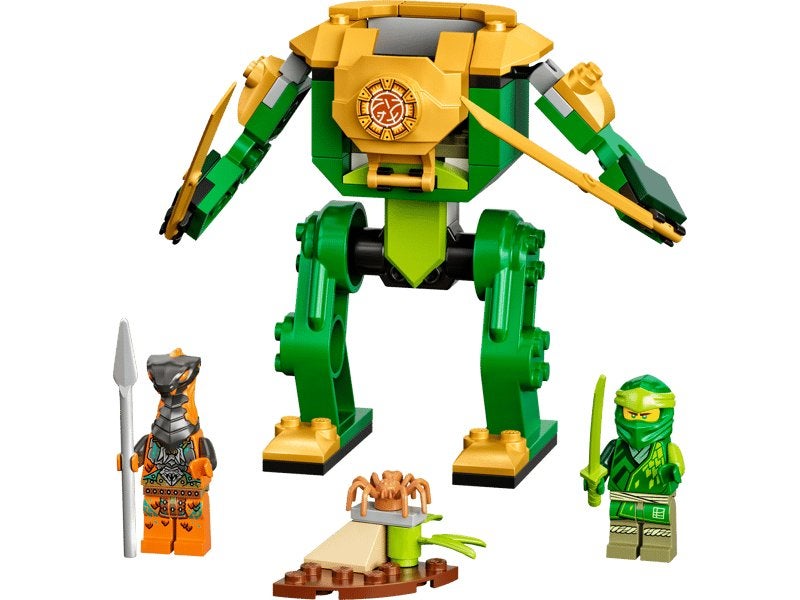 Lego Ninjago 71757 Lloyd's ninjamecha, Lego, Ophalen of Verzenden, Zo goed als nieuw, Inclusief instructies