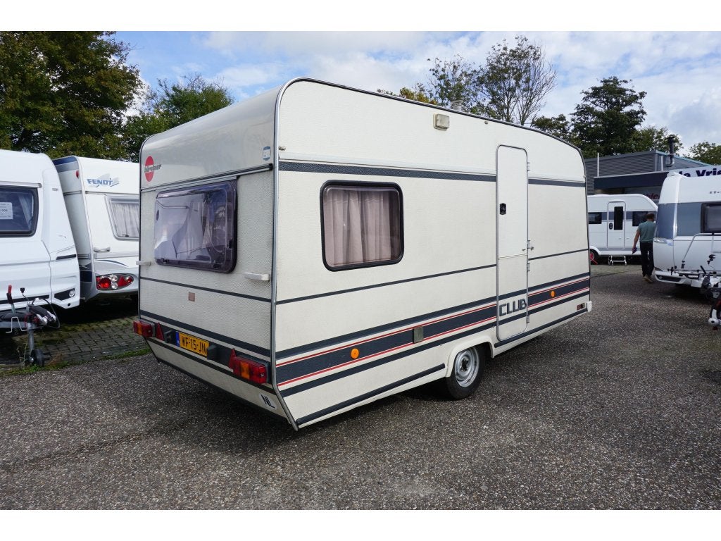 Bürstner Club 390 Populaire 'pimp' caravan, Caravans en Kamperen, Bedrijf, Bürstner, 500 - 750 kg, Tot 4 meter