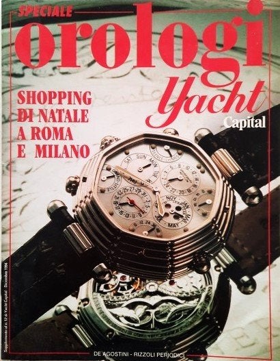 Speciale Orologi Yacht Capital 1994, Ophalen of Verzenden, Zo goed als nieuw, Overige onderwerpen