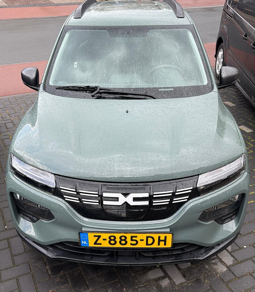 Dacia Spring Expression 27kWh 7853 km. 2024 Groen, Auto's, Dacia, 38 min, 4 stoelen, Origineel Nederlands, Elektrisch