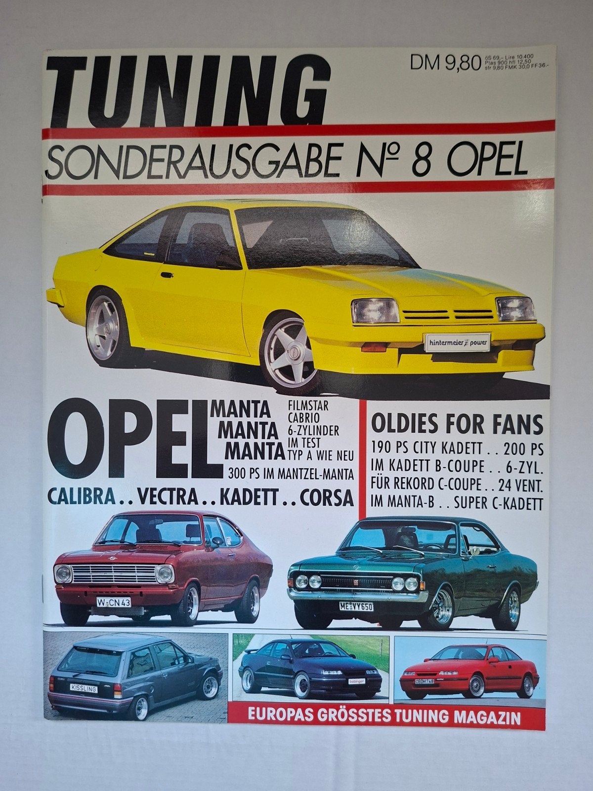 Tuning Sonderausgabe N 8 Opel - Oldies for Fans, Ophalen of Verzenden, Zo goed als nieuw