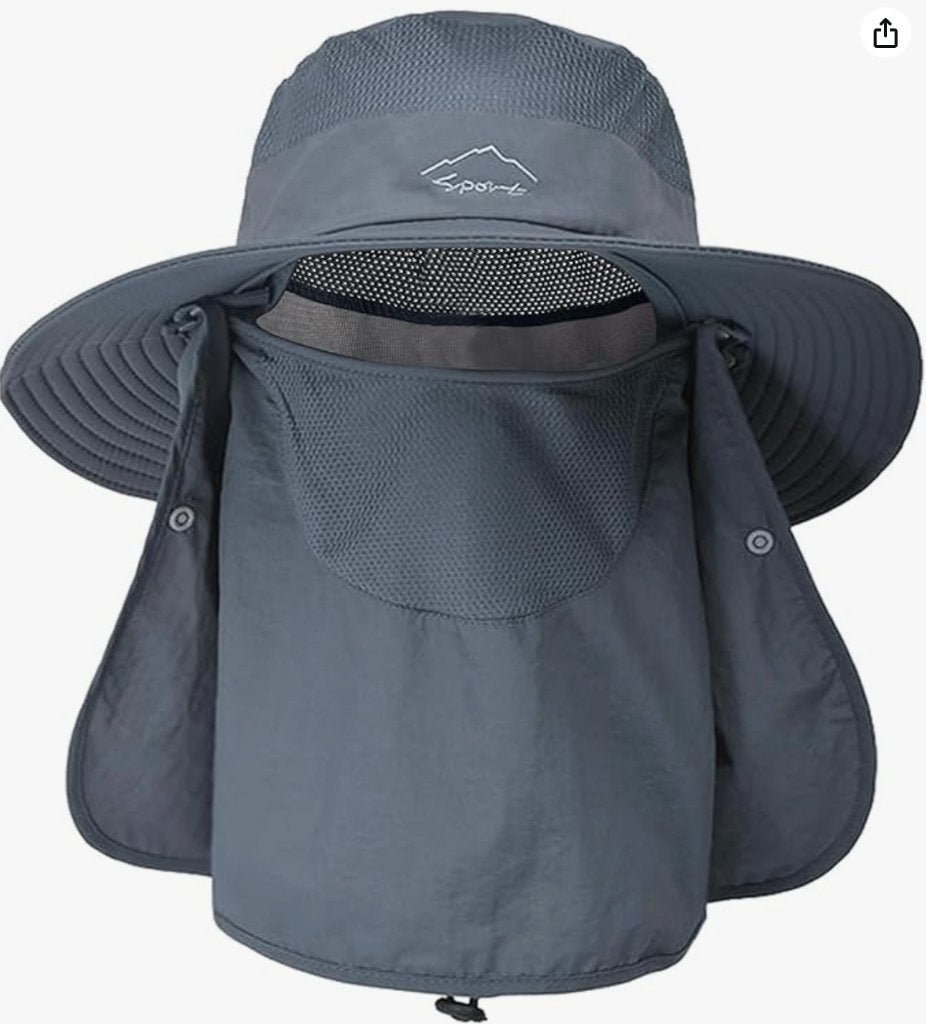 Vissershoed voor heren en dames, opvouwbare safarihoed, Ophalen of Verzenden, Nieuw