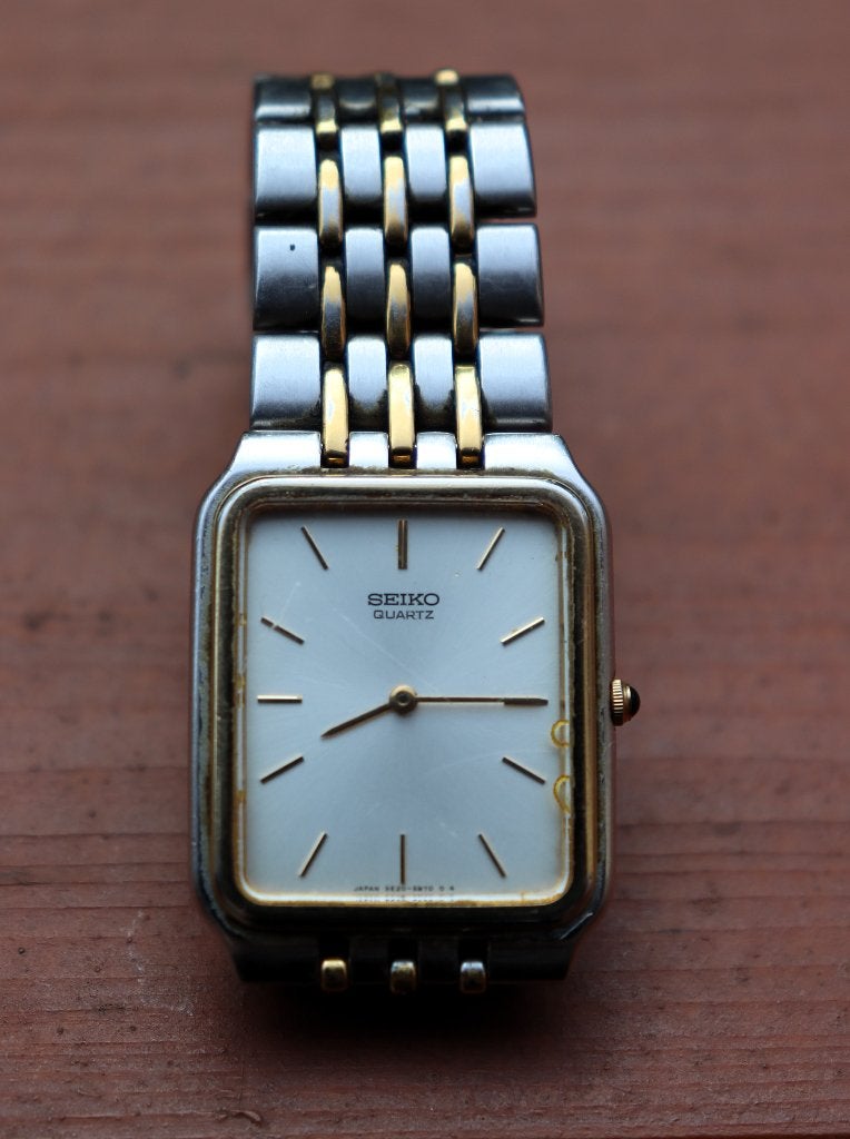 Seiko, Sieraden, Tassen en Uiterlijk, Horloges | Heren, Ophalen, Gebruikt, Staal, Polshorloge
