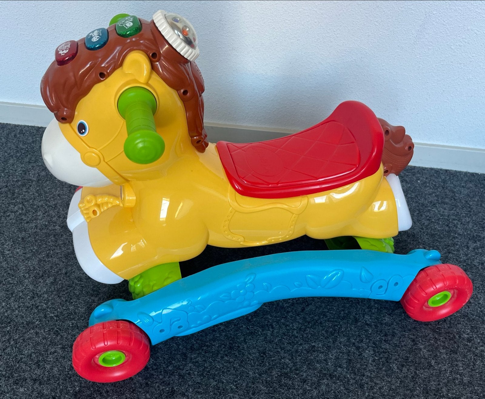 VTech 2-in-1 Speel & Leer Pony Loopfiets, Ophalen, Zo goed als nieuw