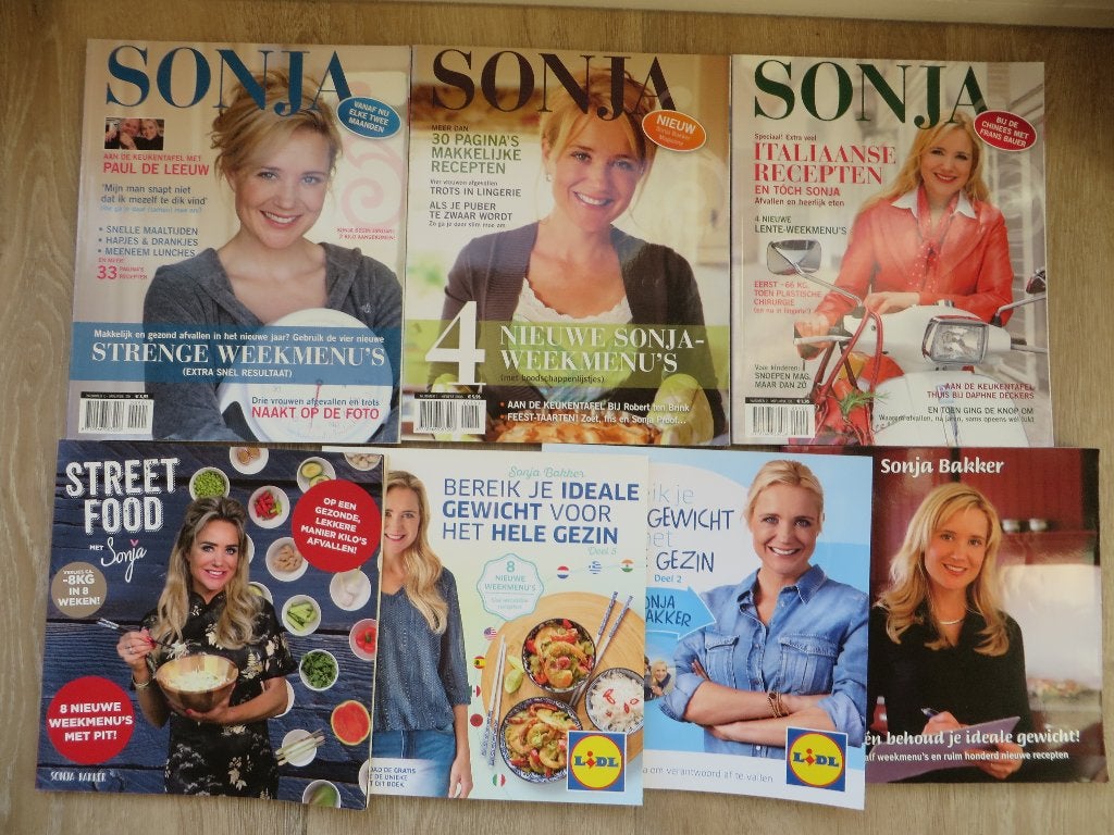 7x Sonja Bakker, Ophalen of Verzenden, Zo goed als nieuw