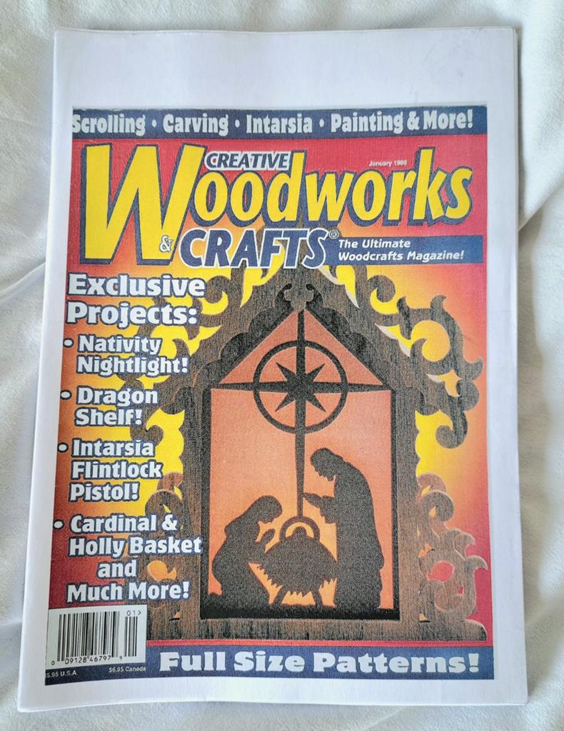 Creative Woodworks & Crafts Magazine - Januari 1999, Ophalen of Verzenden, Gelezen, Overige typen