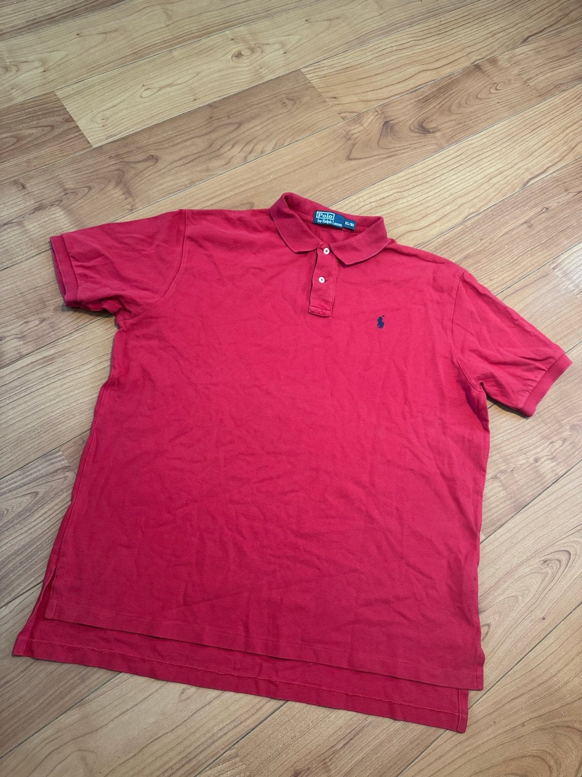 Ralph Lauren Polo Shirt Rood Maat XL, Ophalen of Verzenden, Zo goed als nieuw, Maat 56/58 (XL), Rood