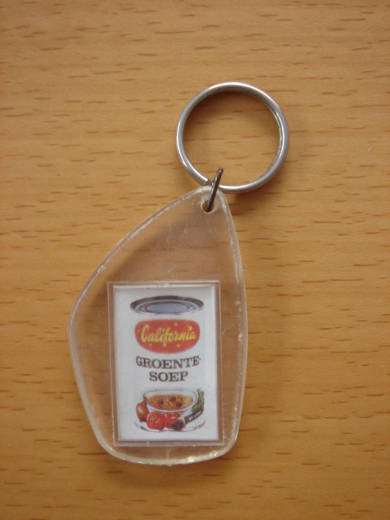 Sleutelhanger California Groente soep, Verzamelen, Ophalen of Verzenden, Gebruikt, Merk