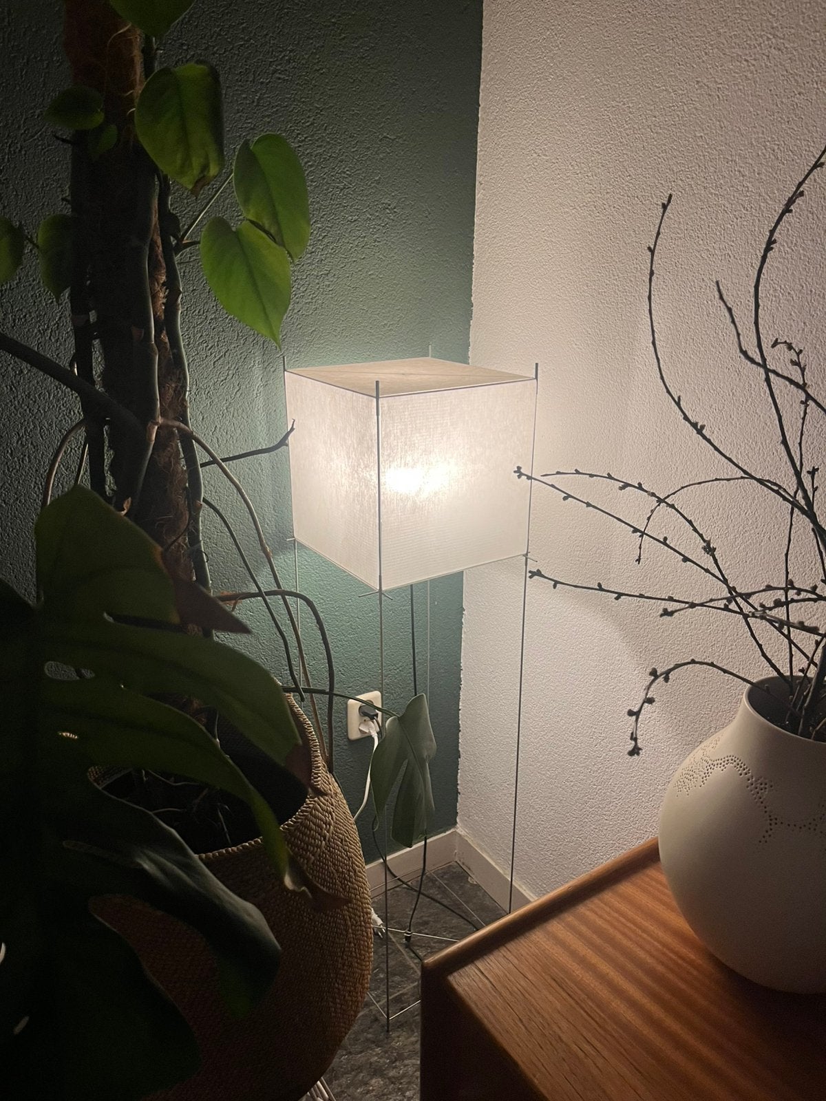 Lotek stalamp, vierkant, Hollands Licht, Ophalen of Verzenden, Zo goed als nieuw, Minder dan 100 cm