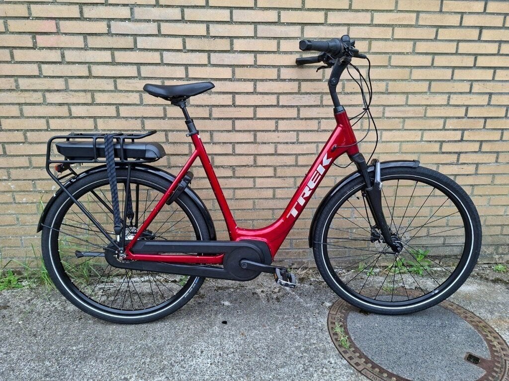 Trek District+ 4 7 versn. met Schijfrem met hydr bediening, Fietsen en Brommers, Gebruikt, X, 59 cm of meer, Ophalen