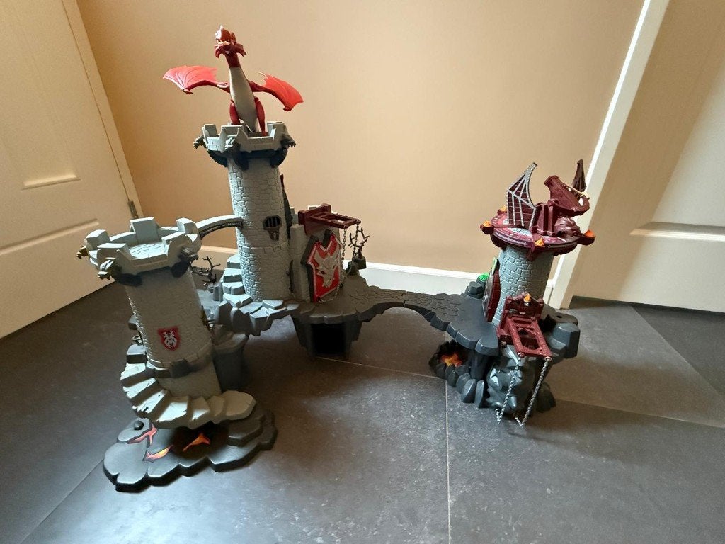playmobil kasteel, Kinderen en Baby's, Speelgoed | Playmobil, Ophalen, Gebruikt, Complete set, Kasteel/Fort