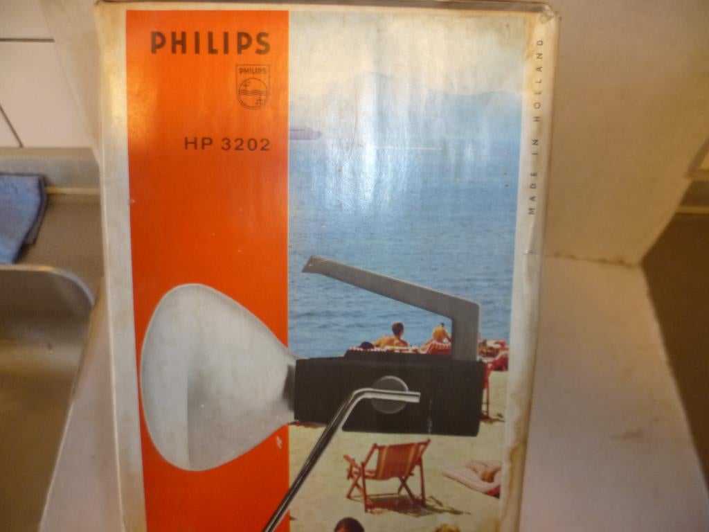 Philips Infraphil Lamp HP 3202 met beschermbril in doos, Ophalen of Verzenden, Persoonlijke verzorging
