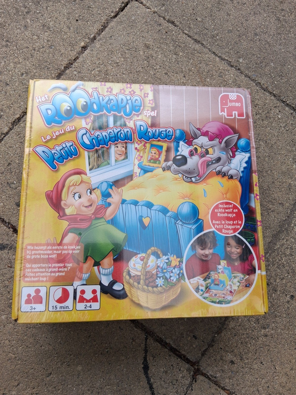 Jumbo Het Roodkapje Spel - Leuk familiespel, Drie of vier spelers, Ophalen of Verzenden, Nieuw, Jumbo