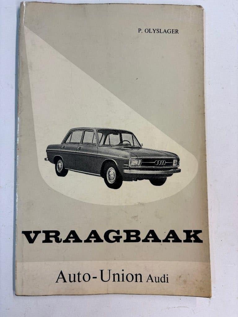 Vraagbaak Auto-Union Audi - Piet Olyslager, Auto diversen, Ophalen of Verzenden