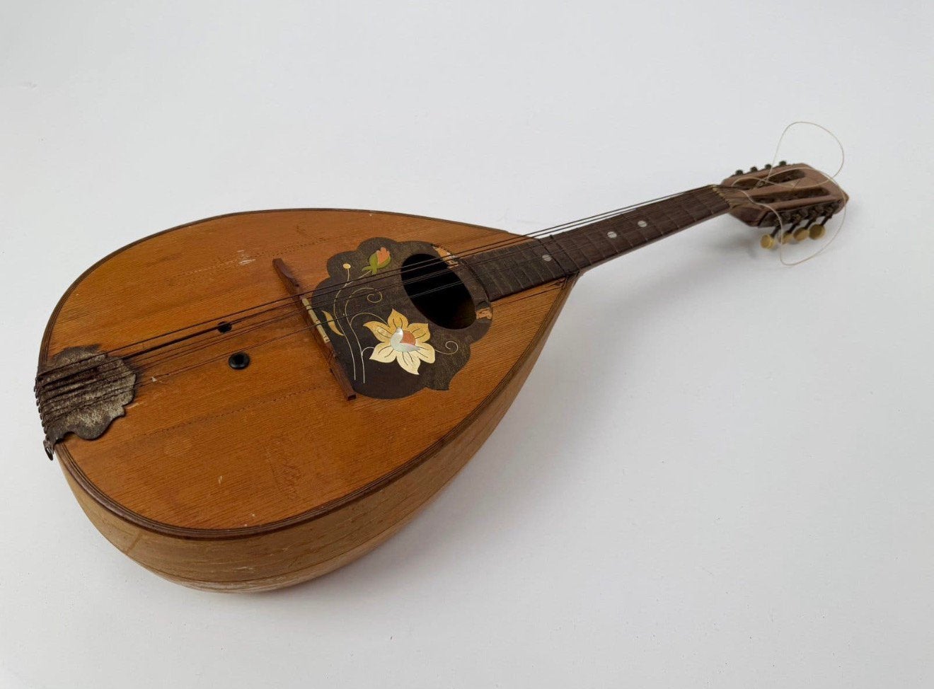 MANDOLINE ZOLDER VONDST OPKNAPPER OF TER DECORATIE, Ophalen of Verzenden, Gebruikt