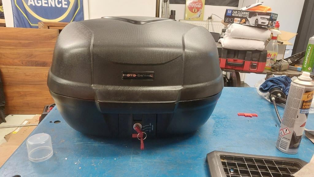 Hepco en becker 48 liter topkoffer, Motoren, Ophalen of Verzenden, Zo goed als nieuw