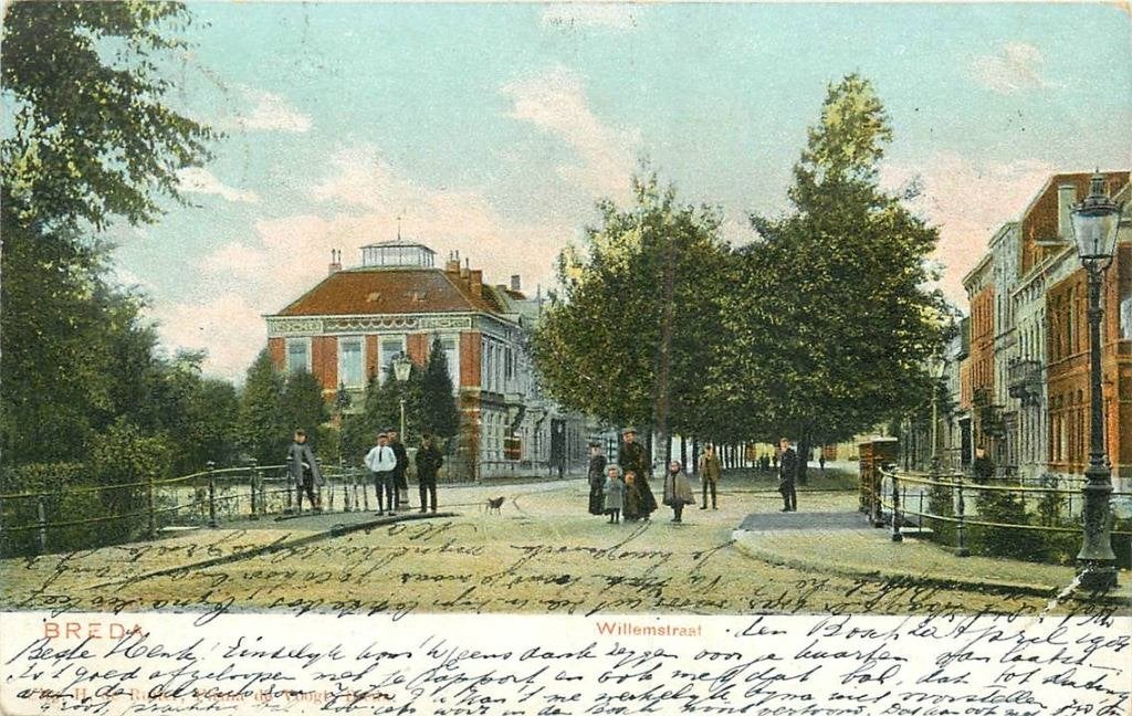 388-513-003 Breda Willemstraat, Verzenden, Voor 1920, Noord-Brabant