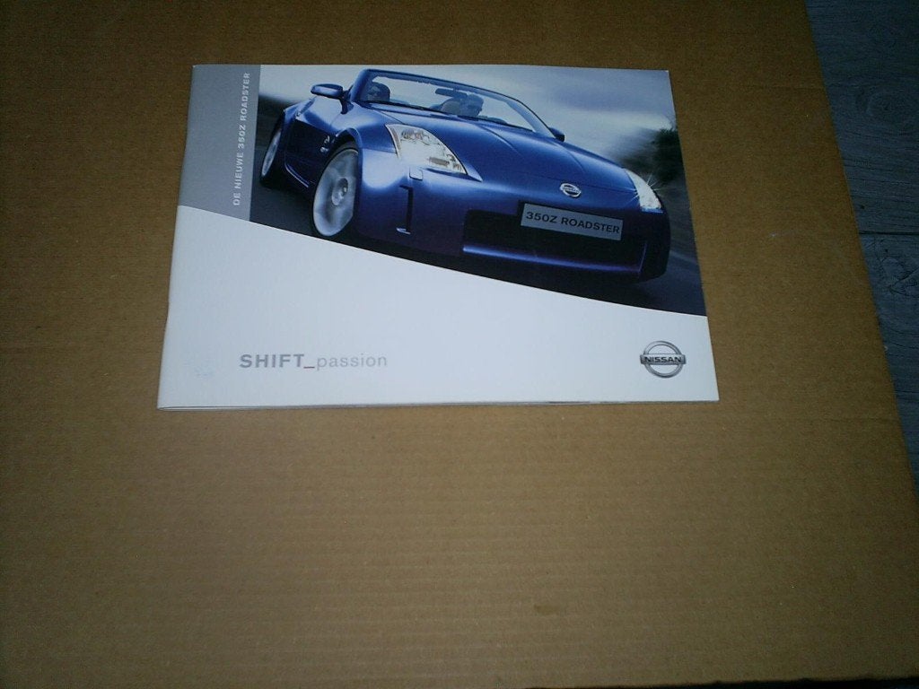Nissan 350 Z Roadster 9 / 2004, Boeken, Auto's | Folders en Tijdschriften, Verzenden, Zo goed als nieuw, Nissan