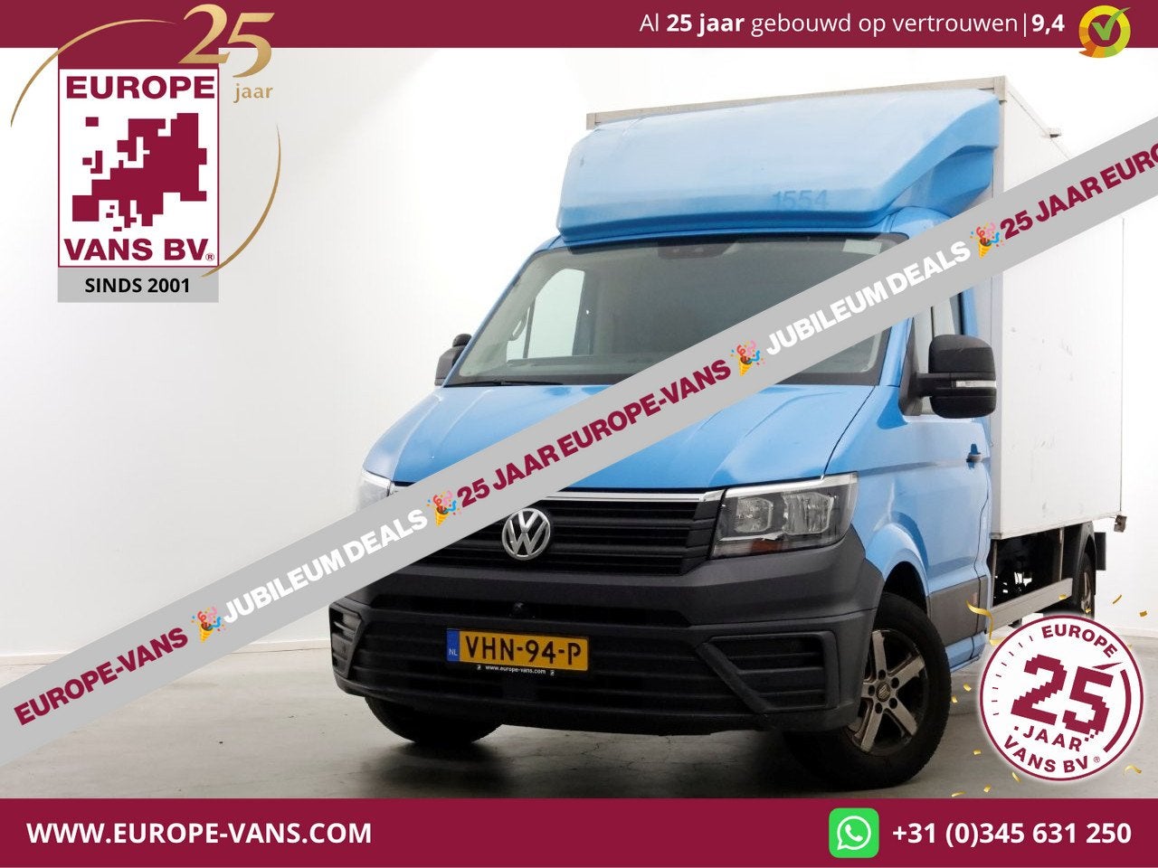 Volkswagen Crafter 35 2.0 TDI E6 Bakwagen met achterdeuren 2, Voorwielaandrijving, Gebruikt, 4 cilinders, 2500 kg