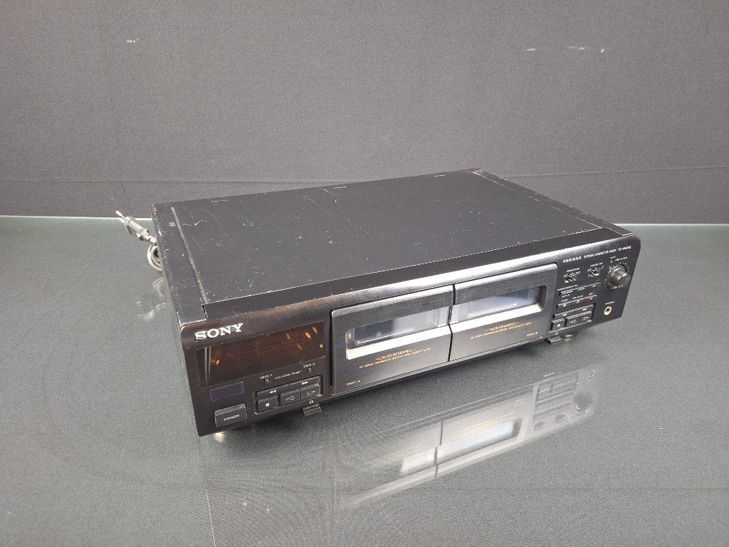 Sony TC-WE405 Dubbel Cassettedeck, Audio, Tv en Foto, Cassettedecks, Dubbel, Sony, Ophalen of Verzenden