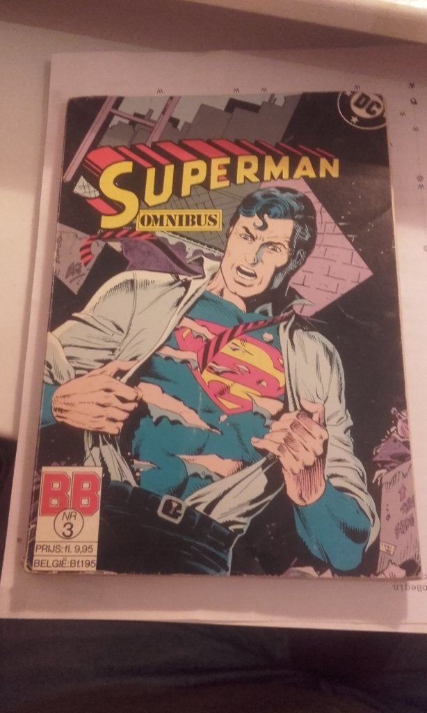 Superman omnibus 1986 (Z129-90), Boeken, Eén stripboek, Ophalen of Verzenden, Gelezen