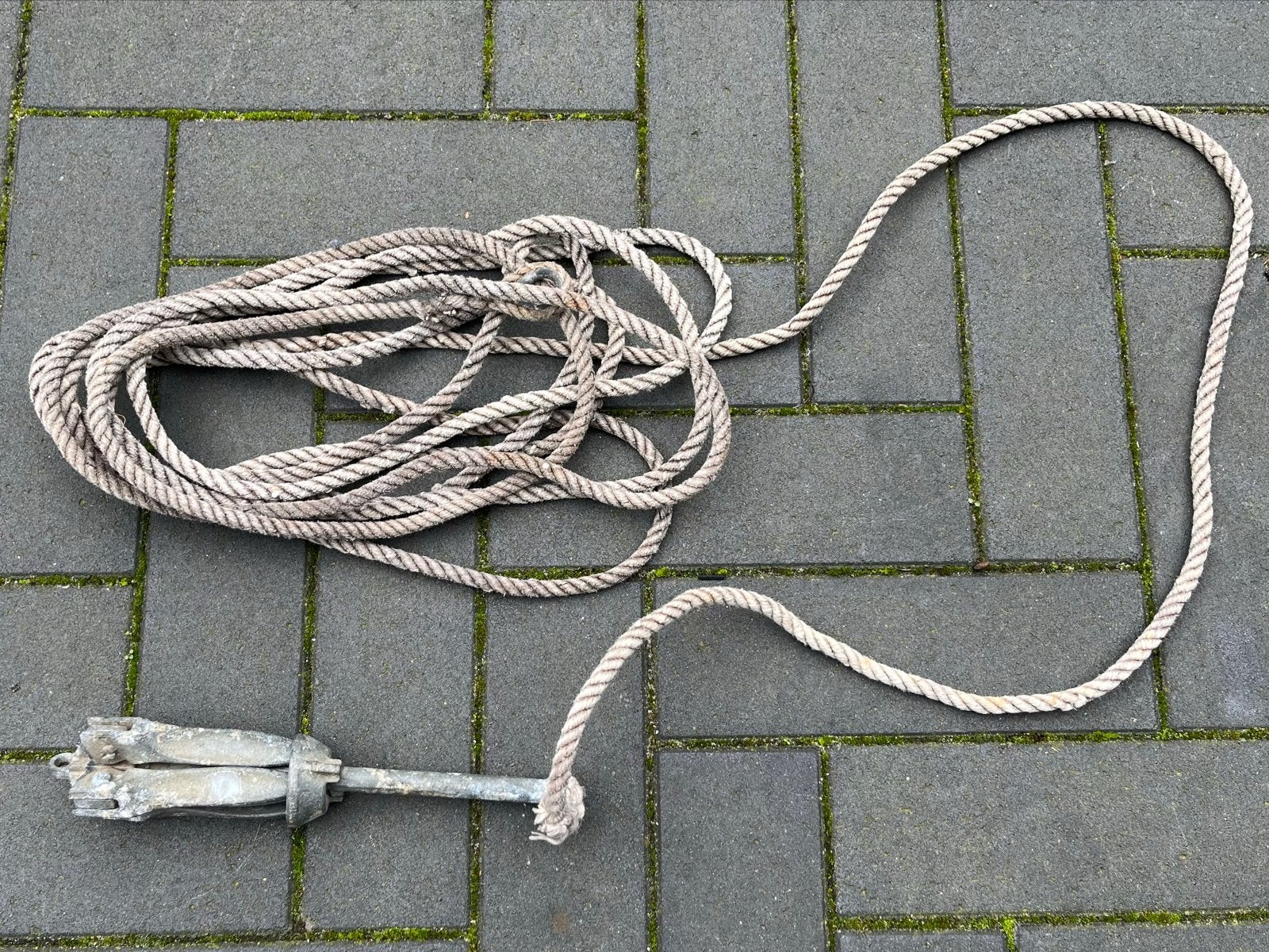 Paraplu anker, 1.4KG, Uitgeklapt 19x31cm, Ophalen of Verzenden, Gebruikt, Overige typen
